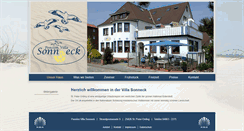 Desktop Screenshot of pension-villa-sonneck.de